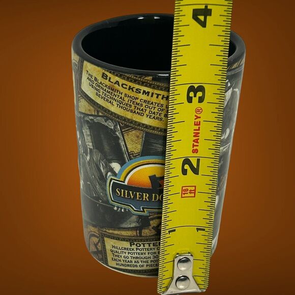 Silver Dollar City Theme Park 4oz Ceramic Souvenir Cup Branson Missouri - Picture 2 of 15